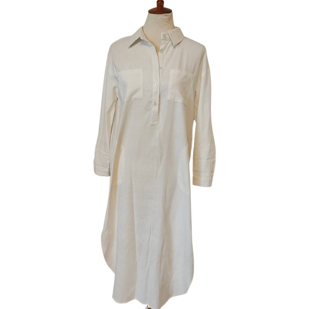 Order Plus White Swimsuit Cover Up S